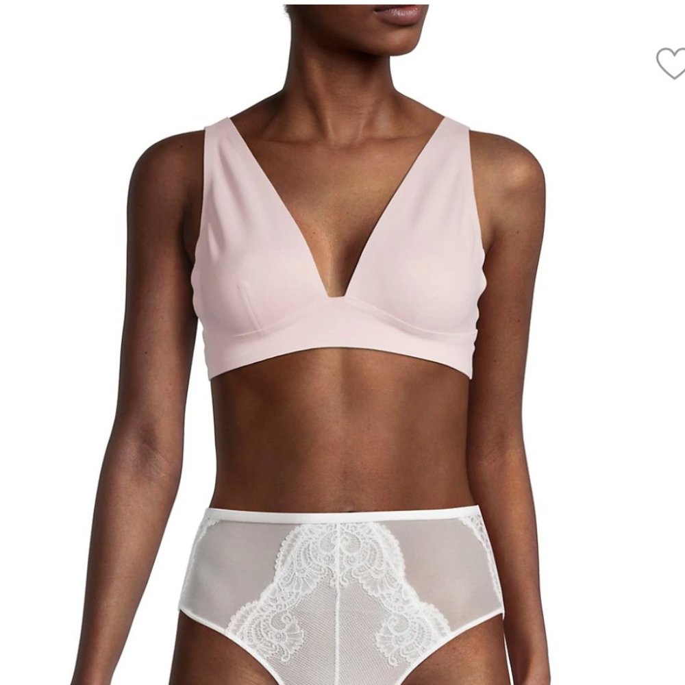 Free People Deep V-Neck Bra